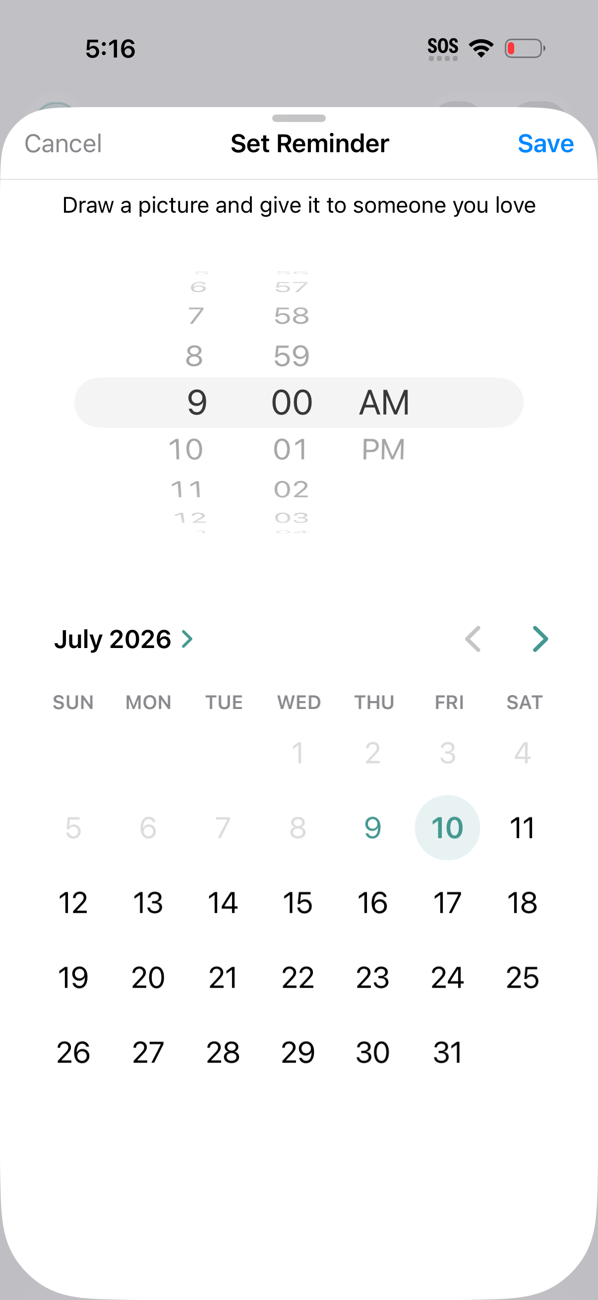 kind365 reminder settings - schedule daily kindness nudges